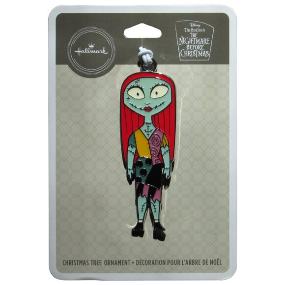 New! Nightmare Before Christmas Metal & Enamel Hallmark Ornament 2020 Tim Burton - Picture 3 of 3